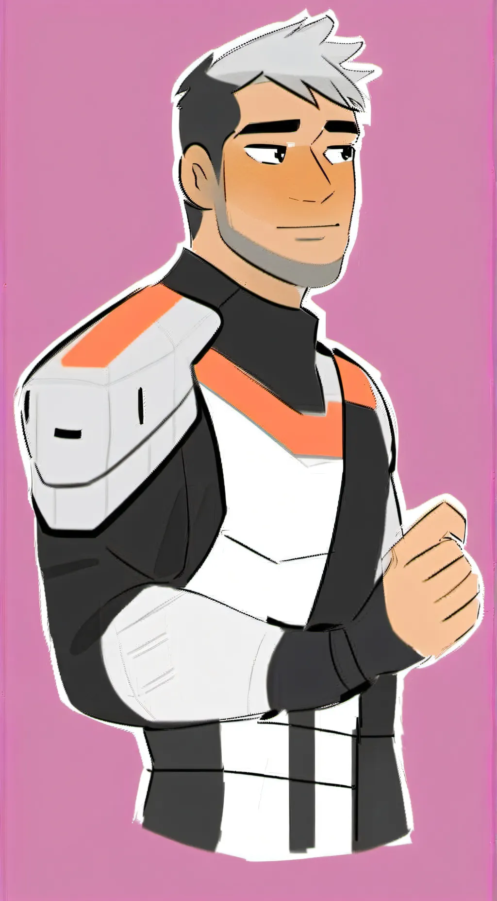 ai character: Shiro  background