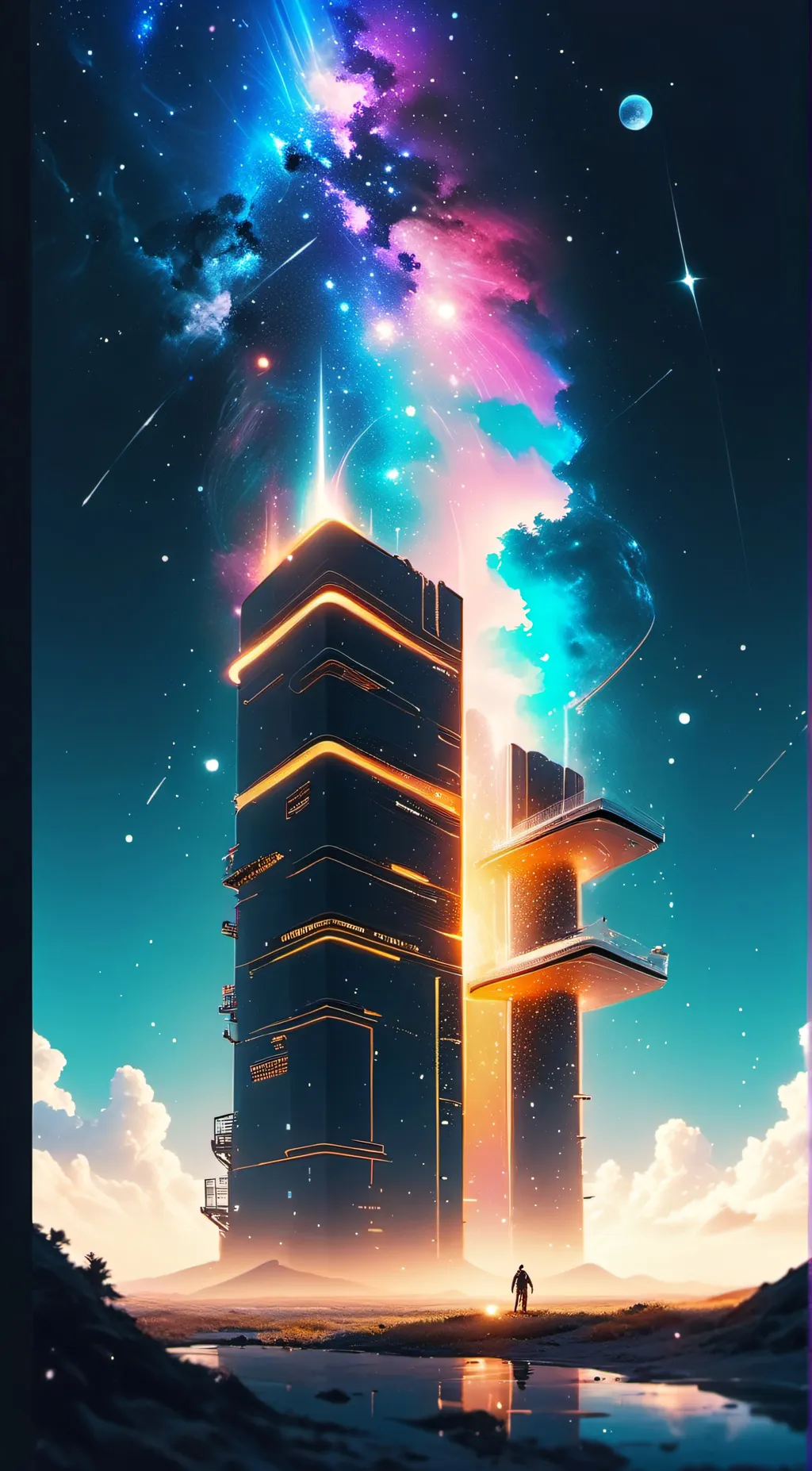 ai character: High-Rise Invasion background