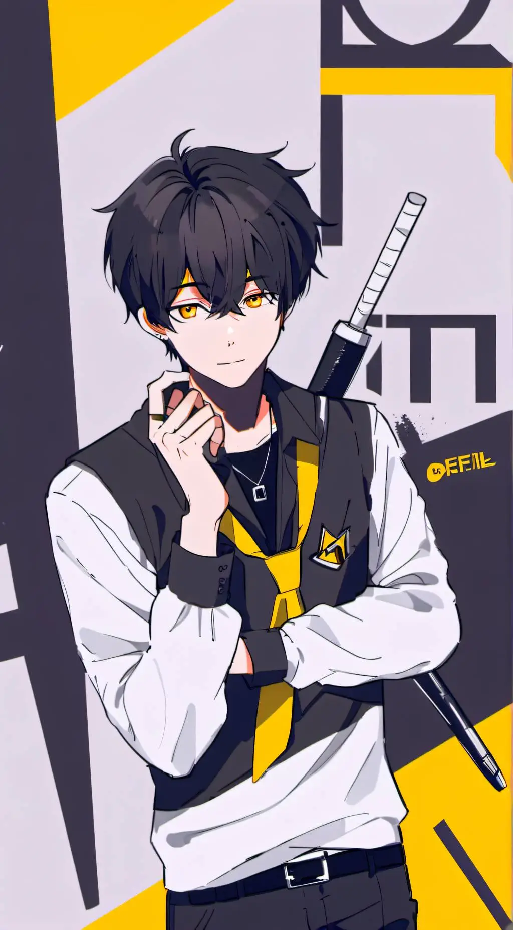 ai character: Andy background