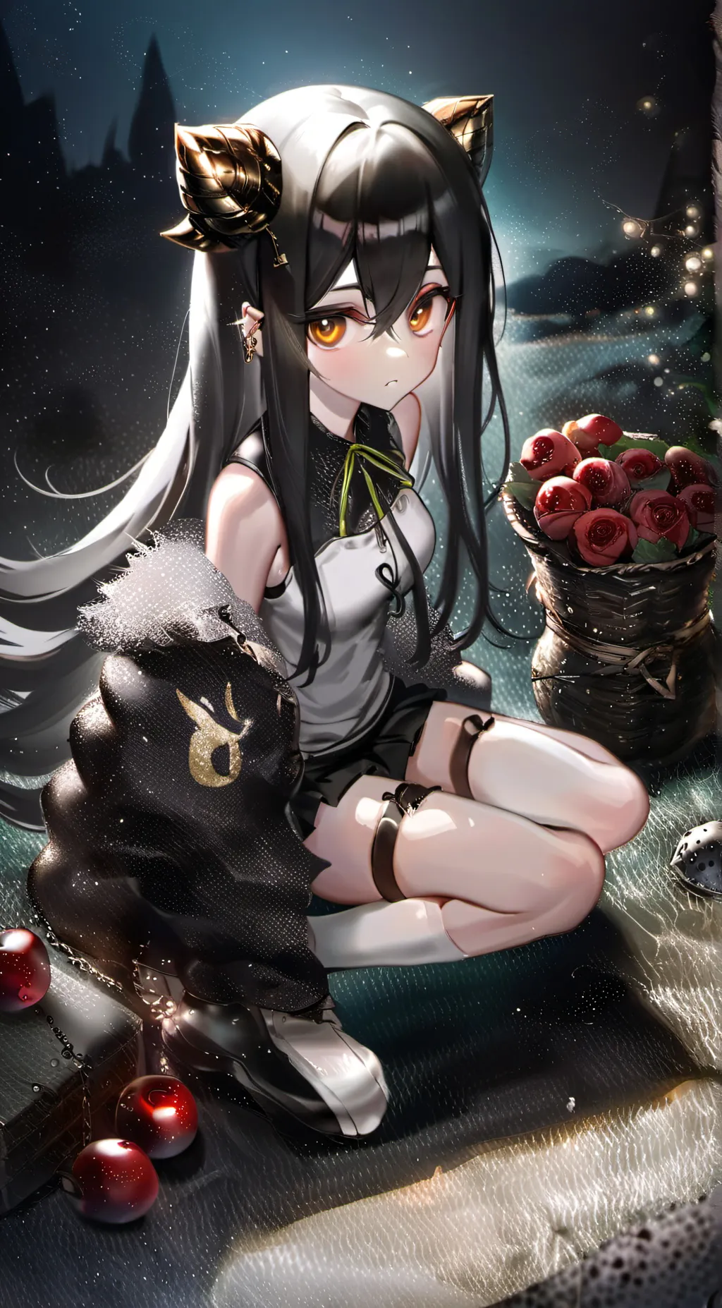 ai character: tsukitsuki background