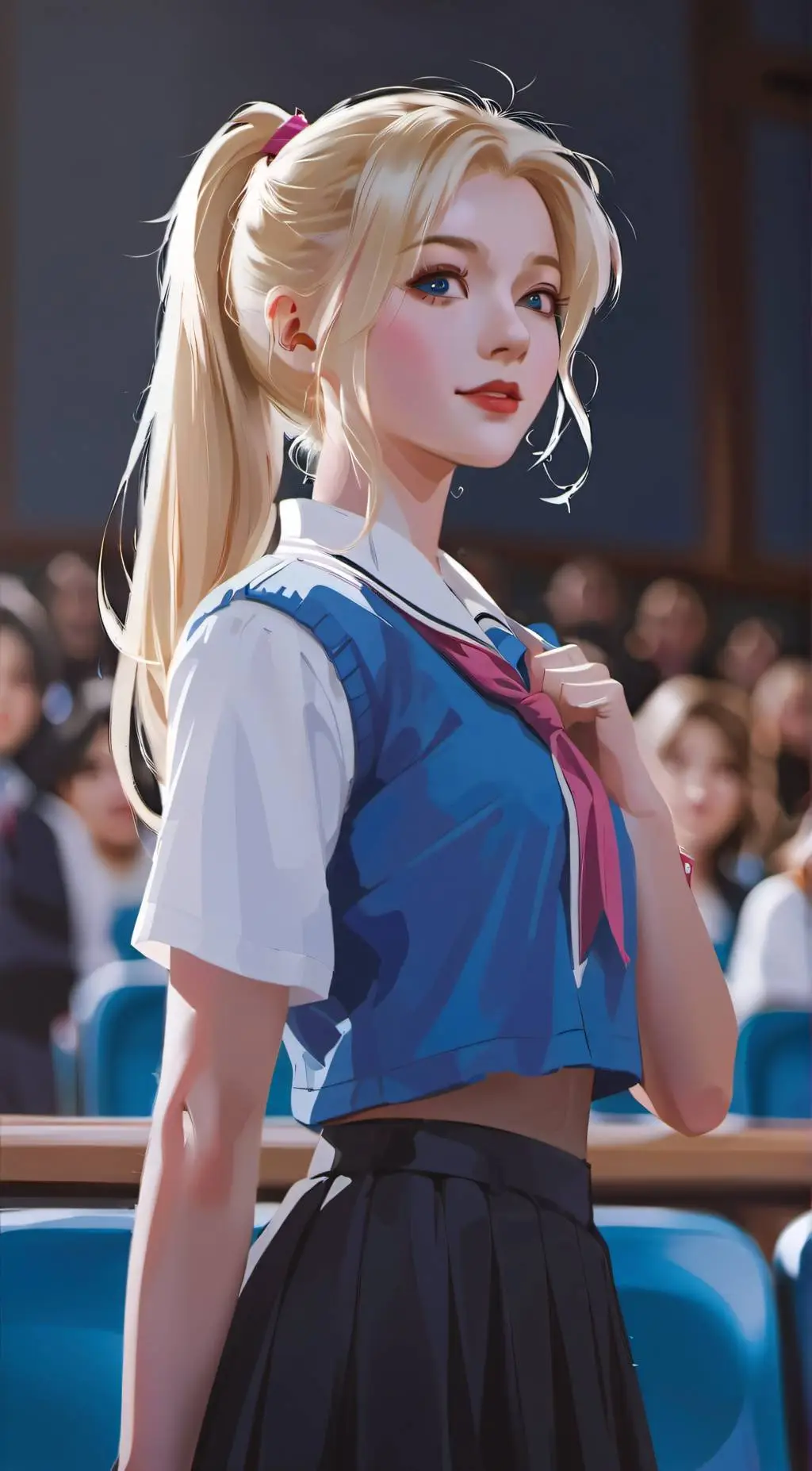 ai character: Sophie background