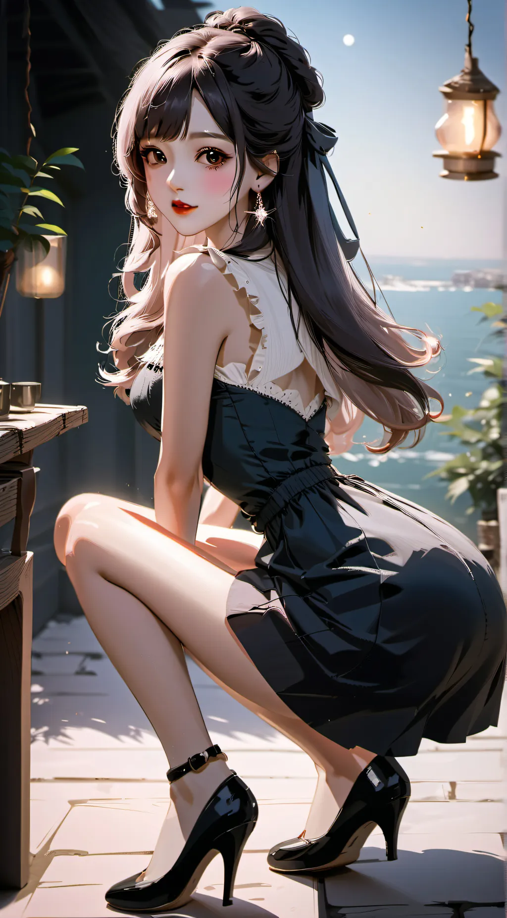 ai character: Eva background