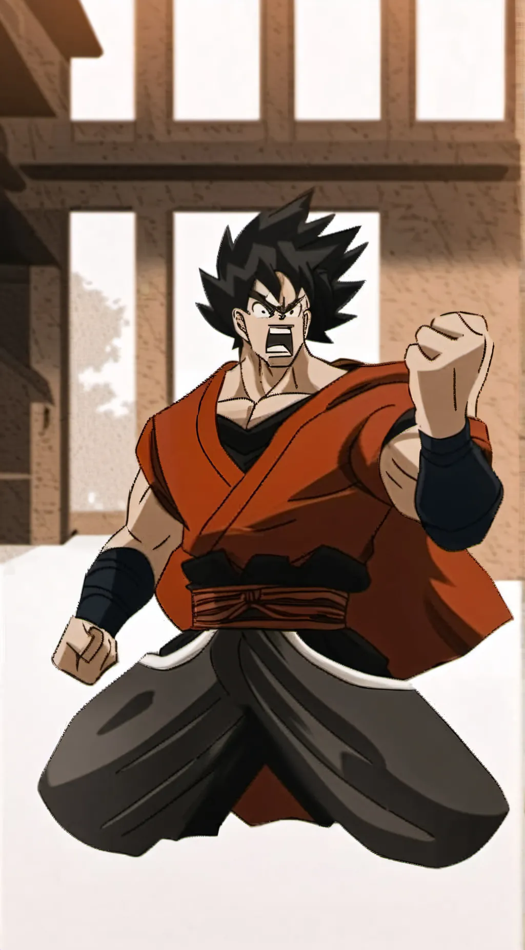ai character: Son Goku background