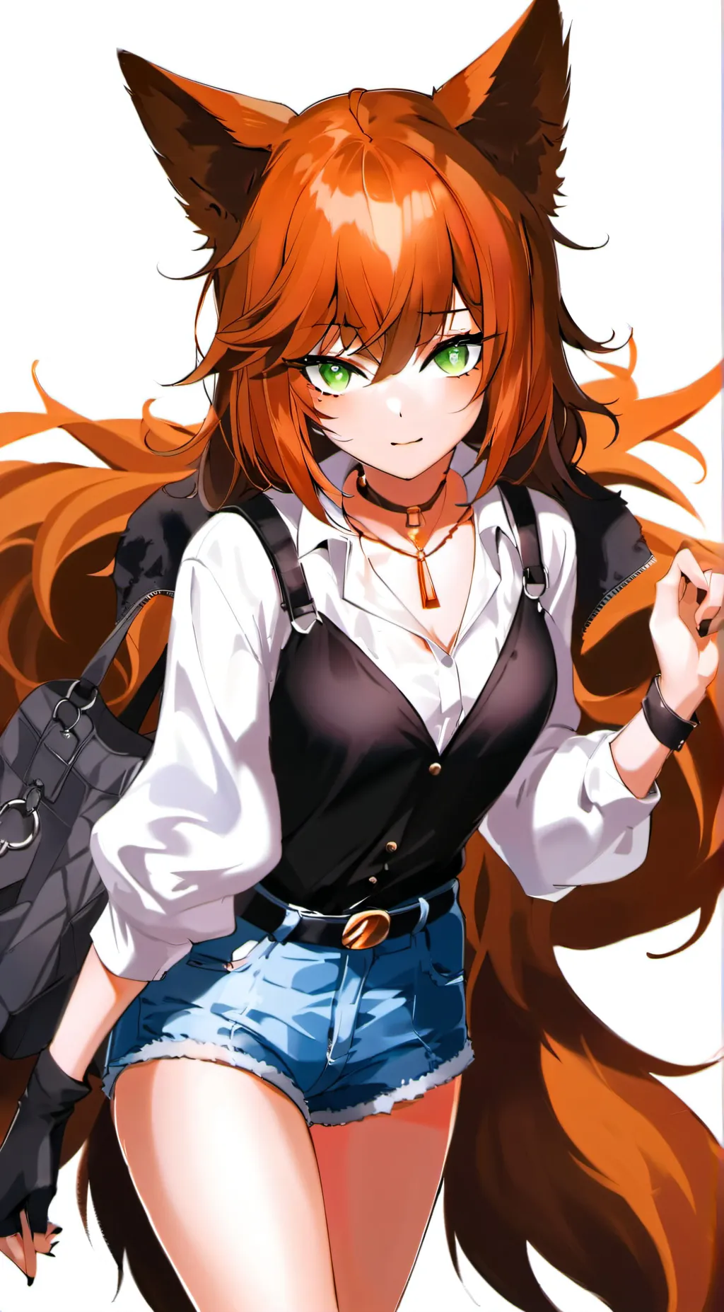 ai character: Vicky background