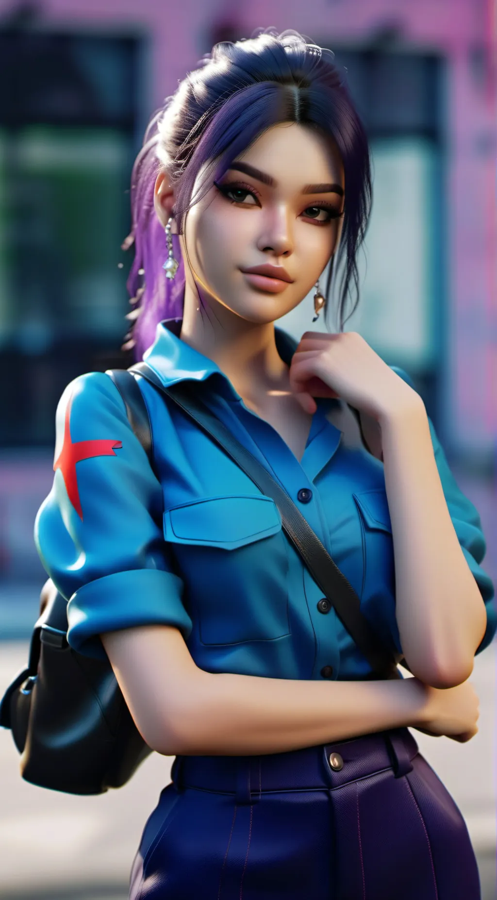ai character: Mia background