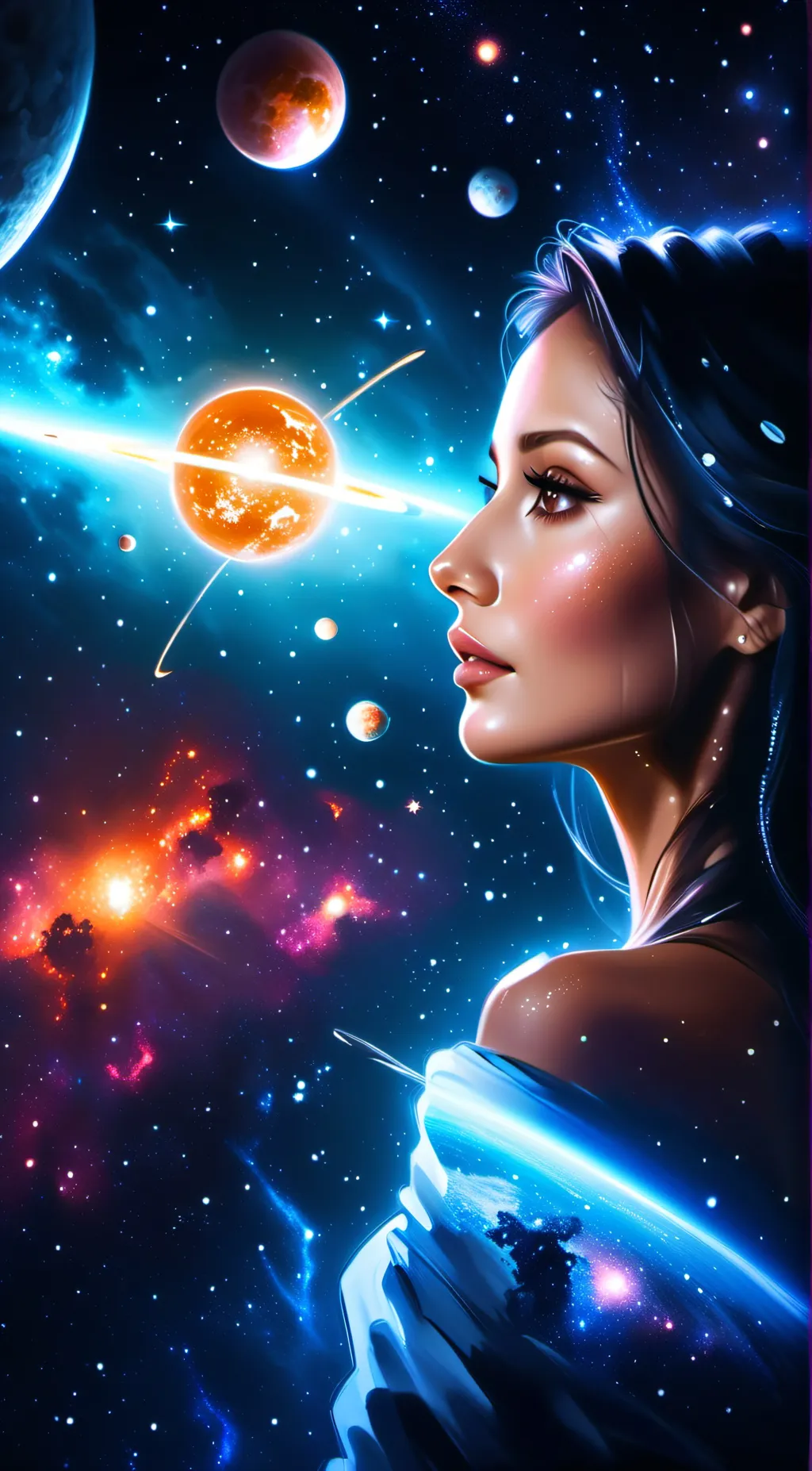 ai character: The hive mind background