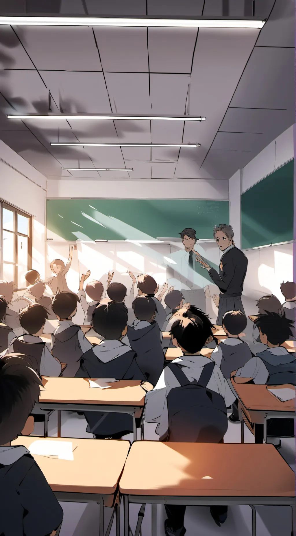 ai character: School background