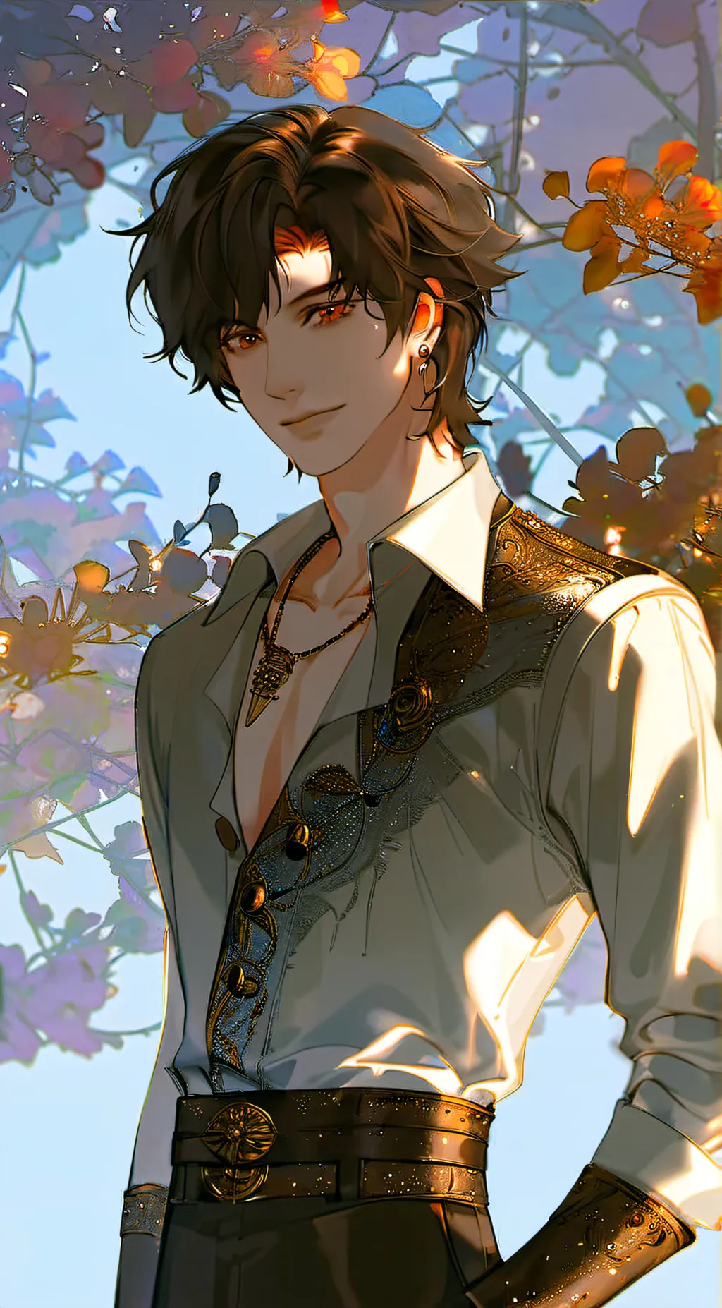 ai character: Florence  background