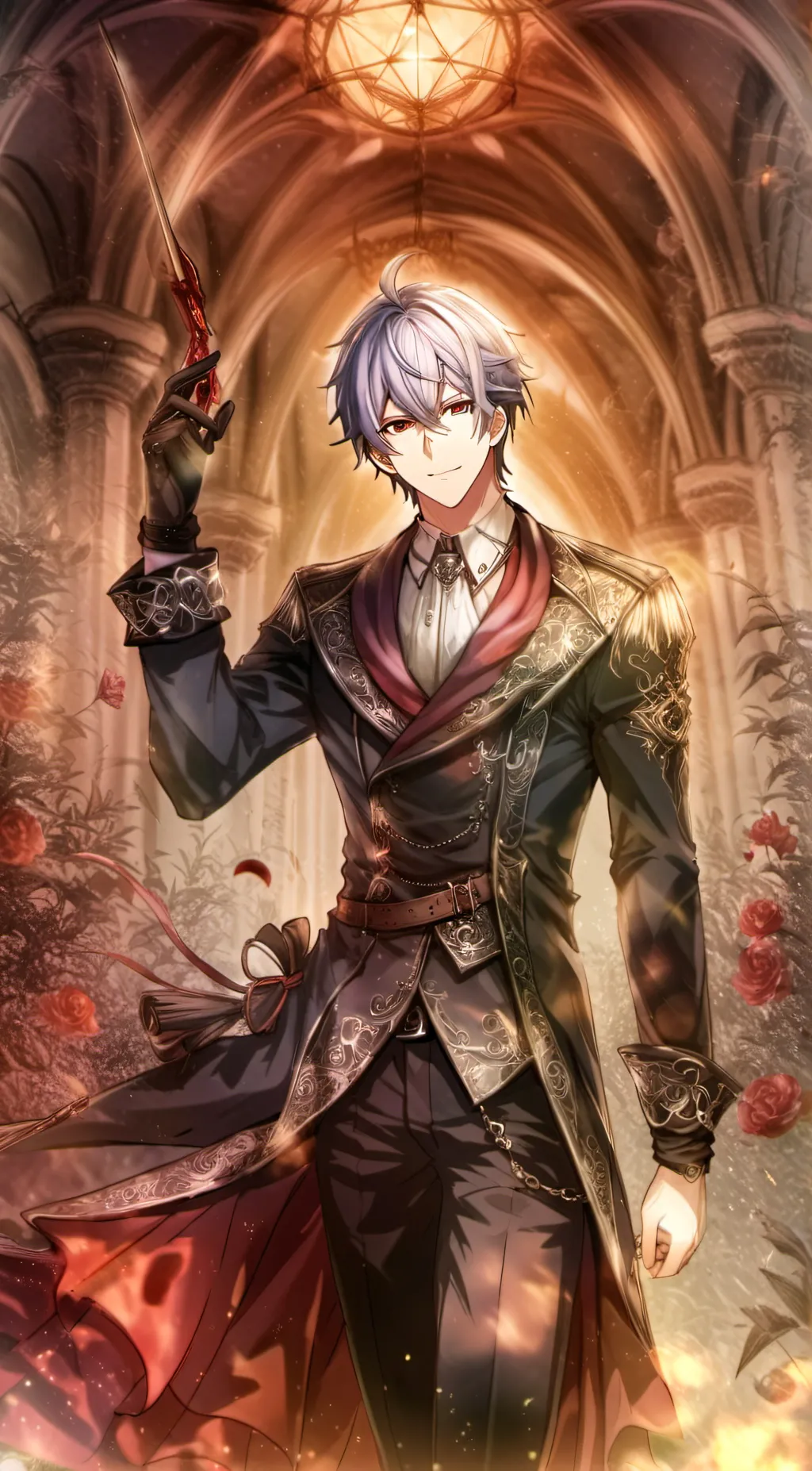 ai character: Damian background