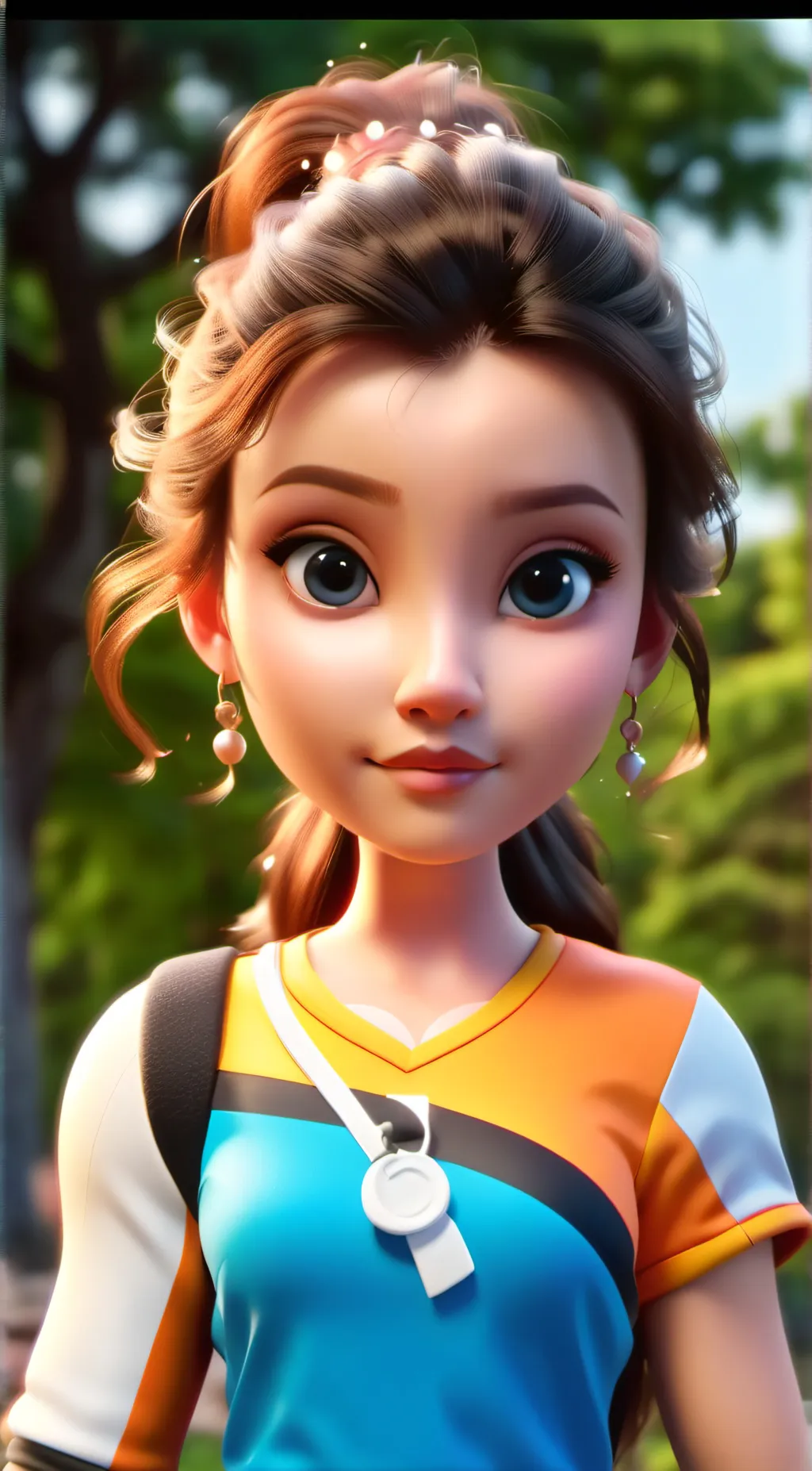 ai character: Sienna background