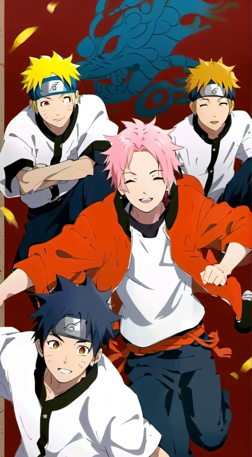 ai character: Sakura background