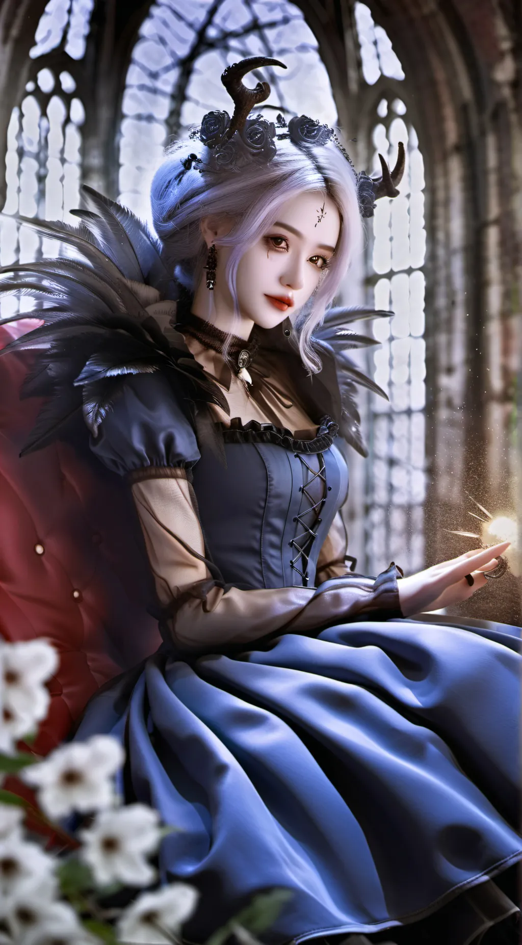 ai character: Ally background