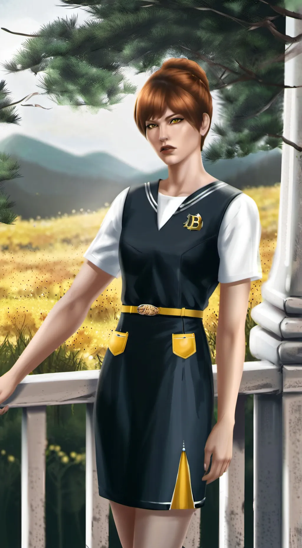 ai character: MANDY WILES  background