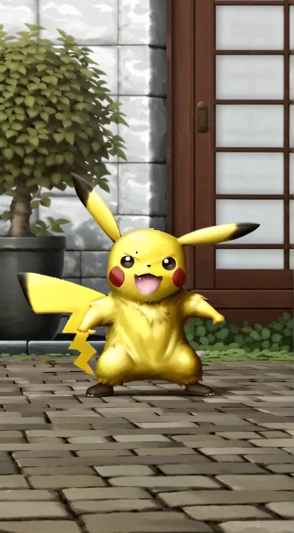 ai character: Pickachu background