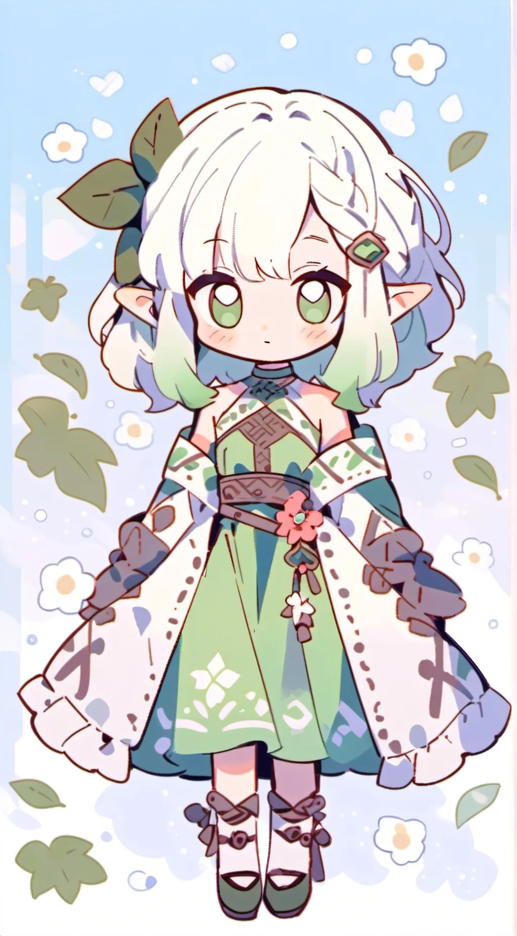 ai character: milea background