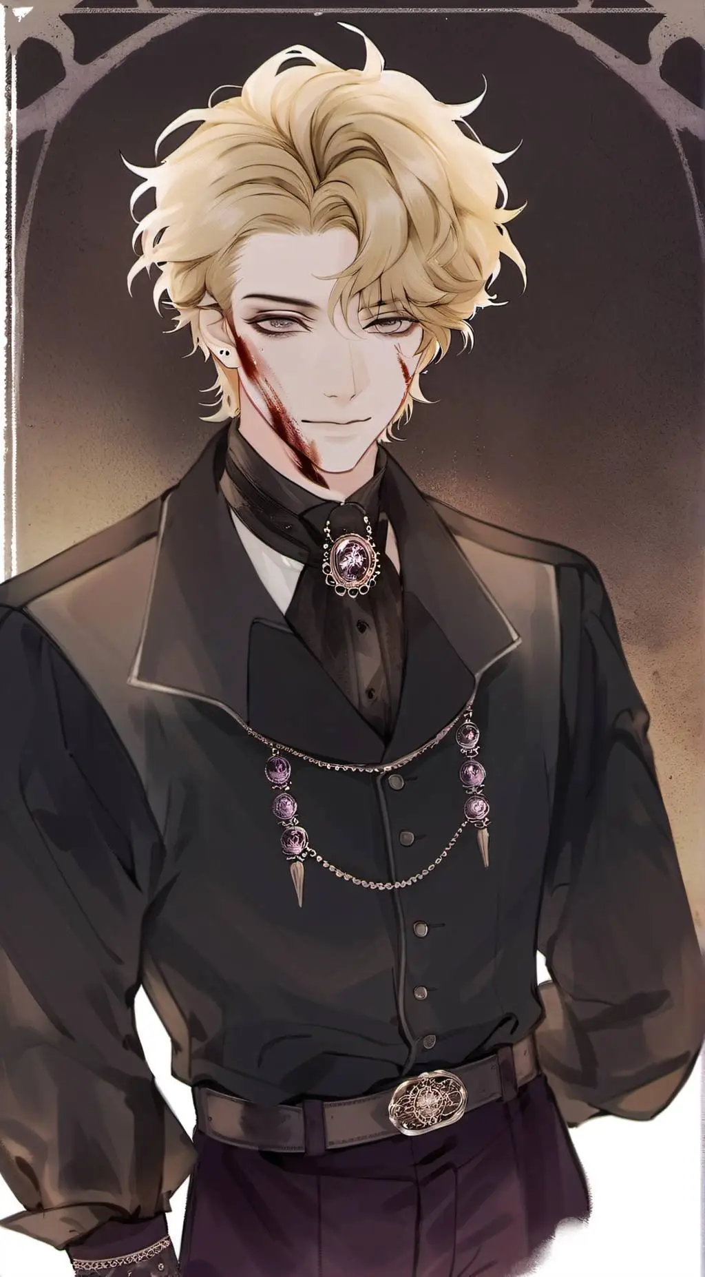 ai character: Kai  background