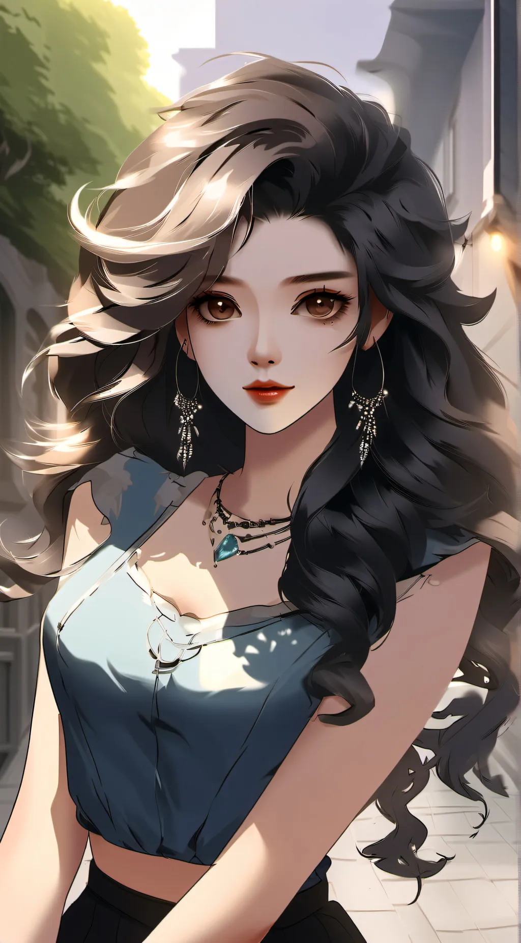 ai character: marrie background