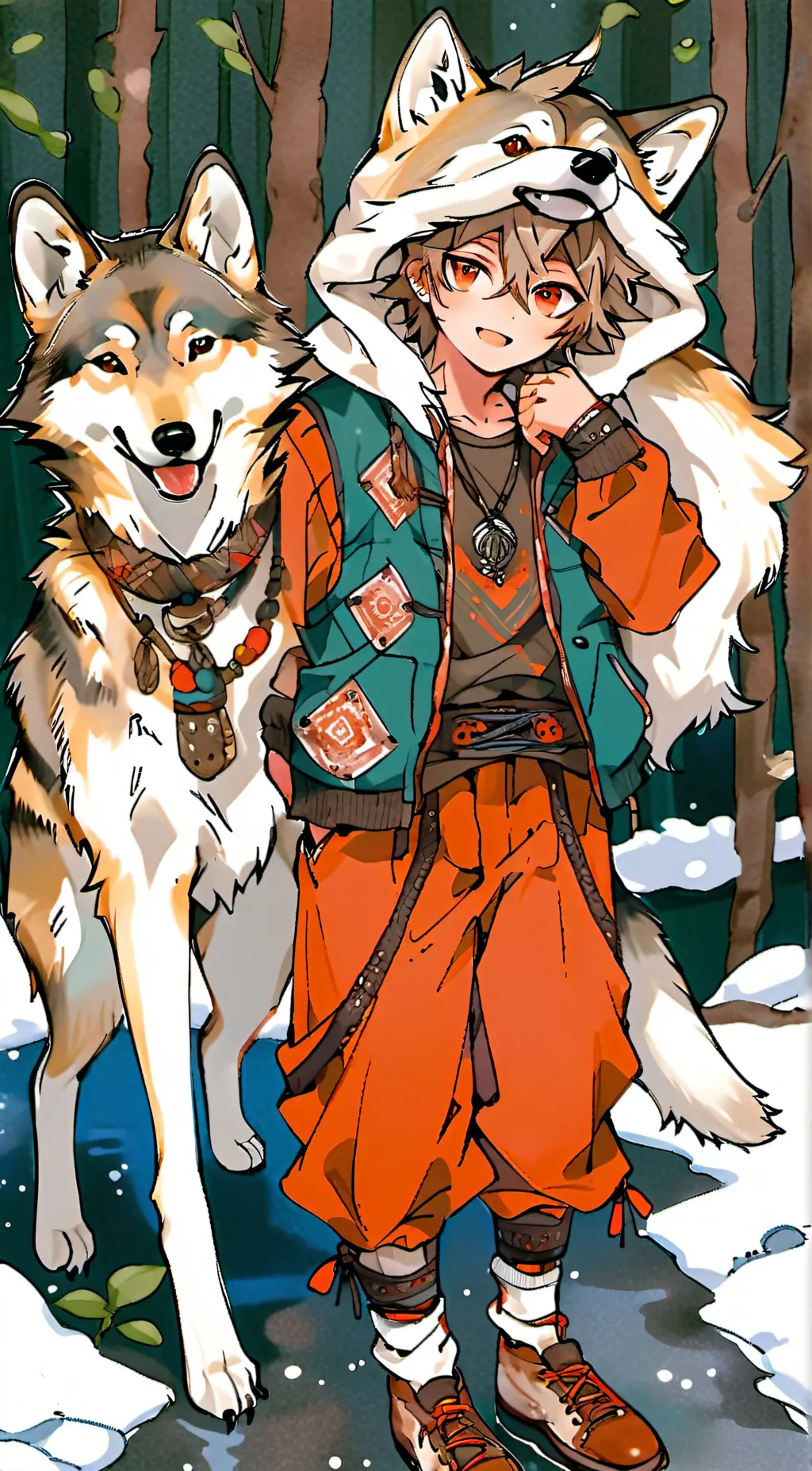 ai character: Max background