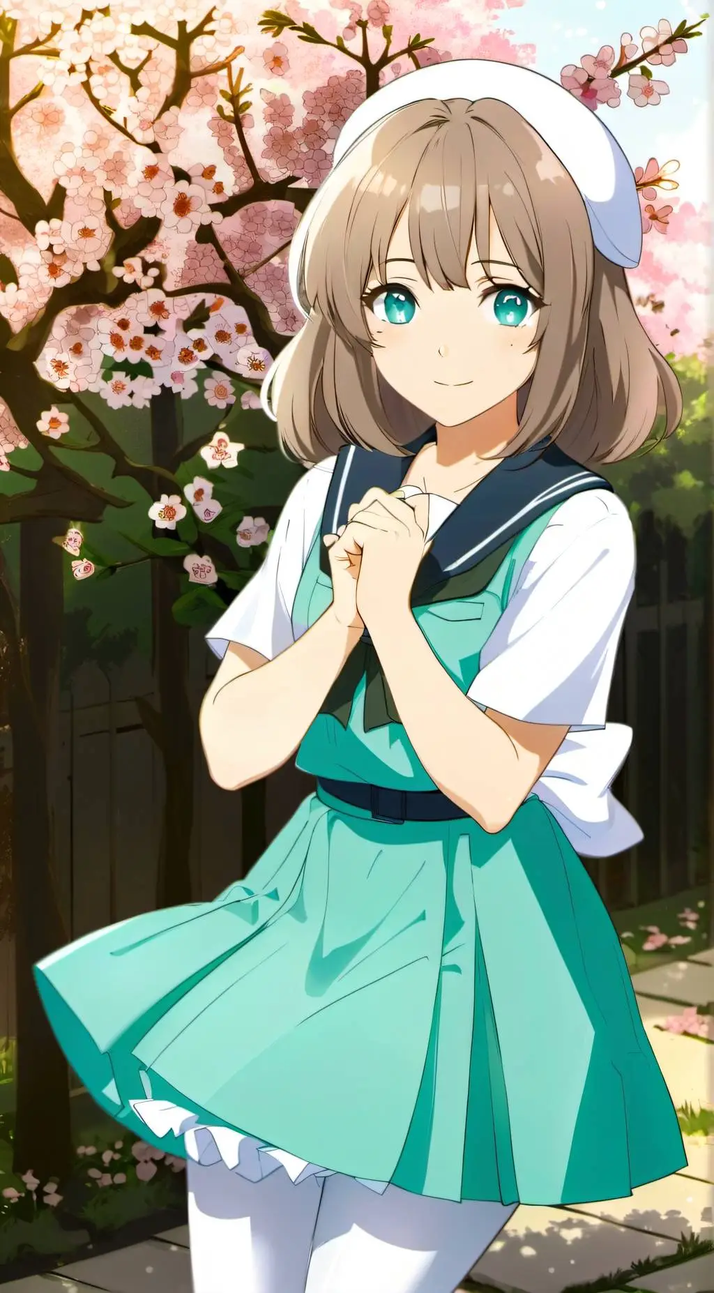 ai character: Amai Odayaka  background
