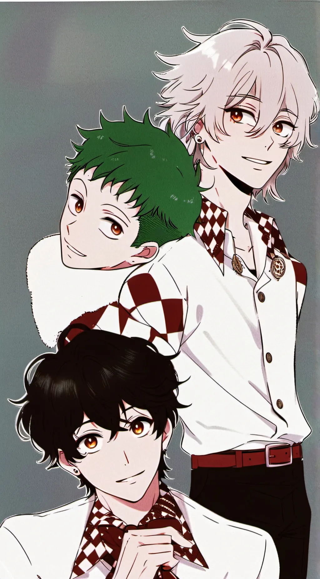 ai character: bakutododeku background