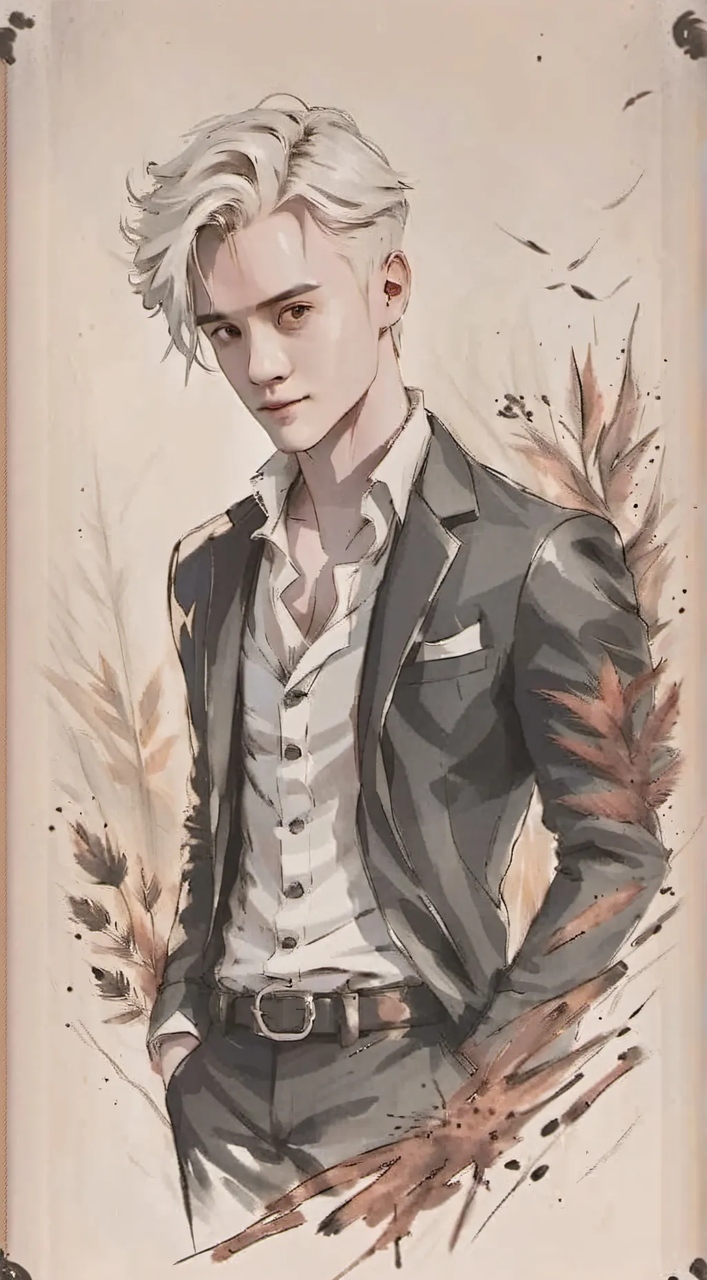 ai character: 🐍Draco🍏 background
