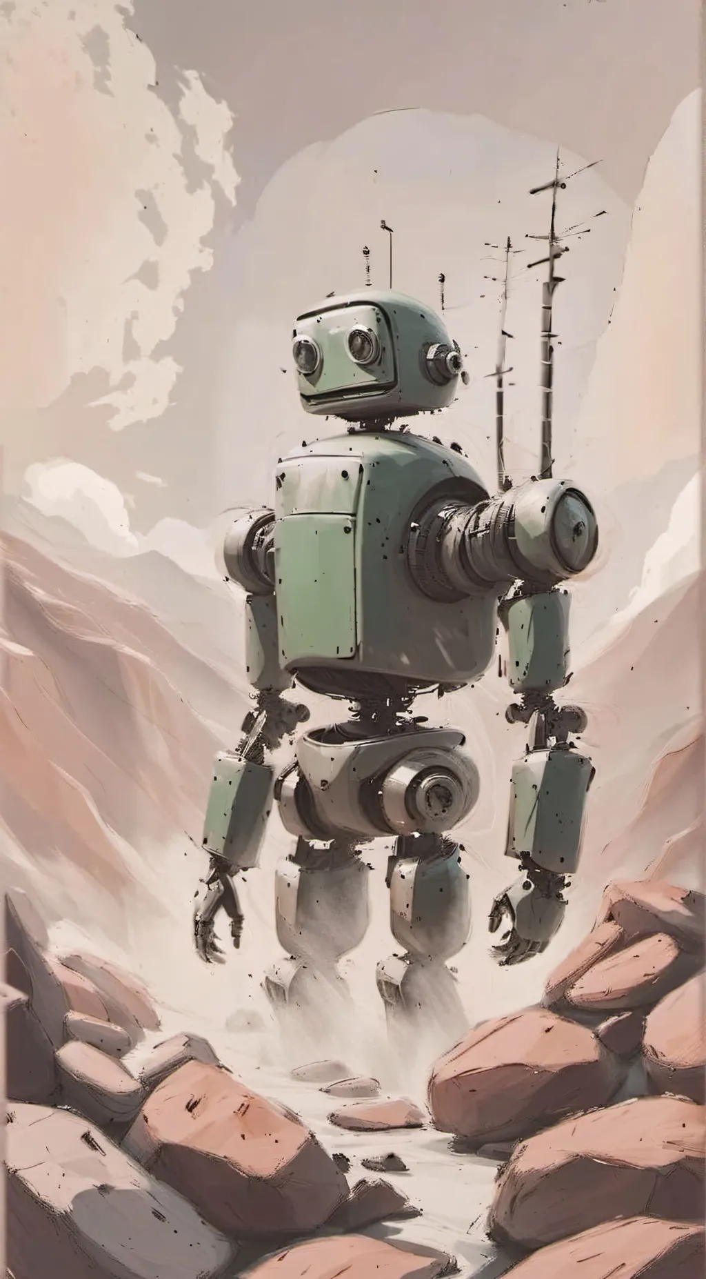 ai character: Meebo background
