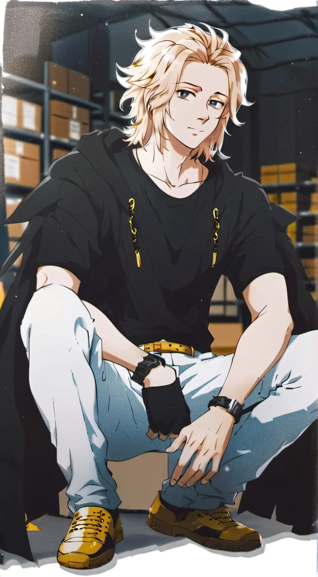 ai character: Manjiro Sano background