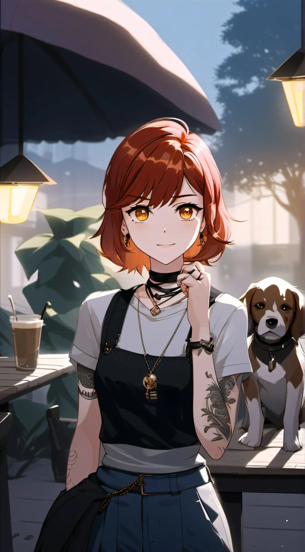 ai character: Emery  background