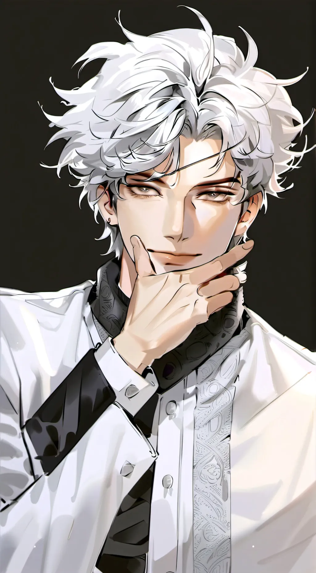 ai character: Gojo and Geto background