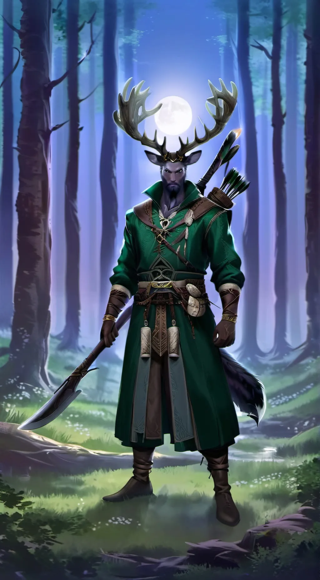 ai character: Hircine background