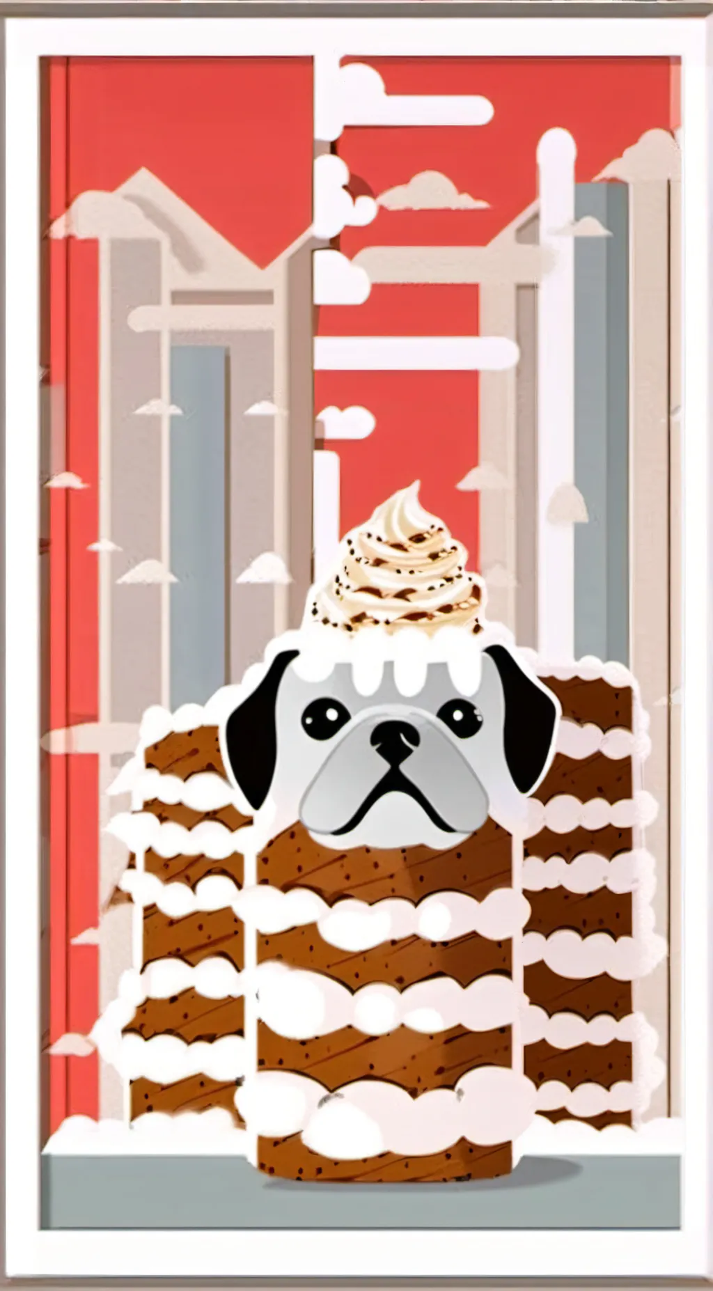 ai character: dogday cinimanroll background