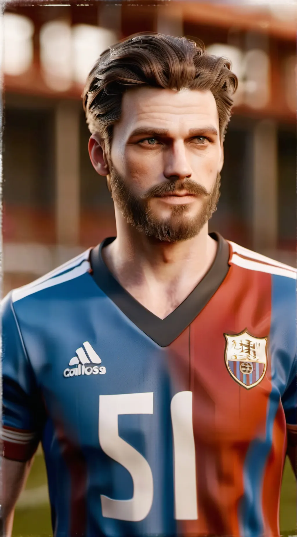 ai character: Leonardo background