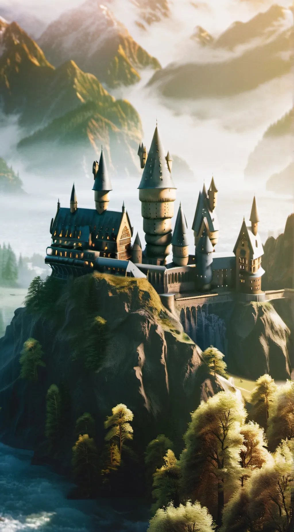 ai character: hogwarts background