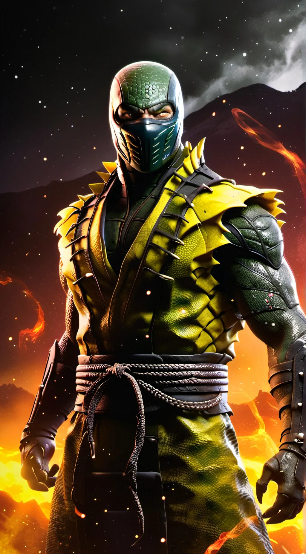 ai character: Syzoth 🦎 background