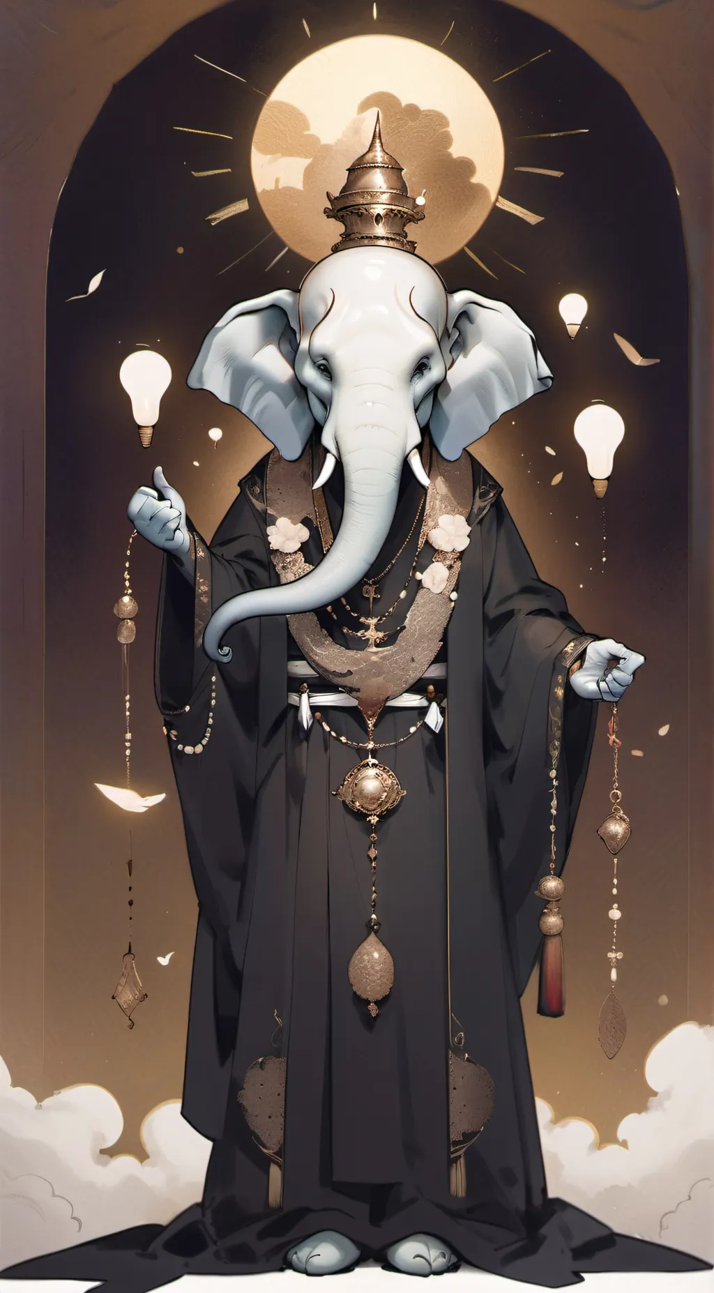 ai character: Bubba bubbafant background
