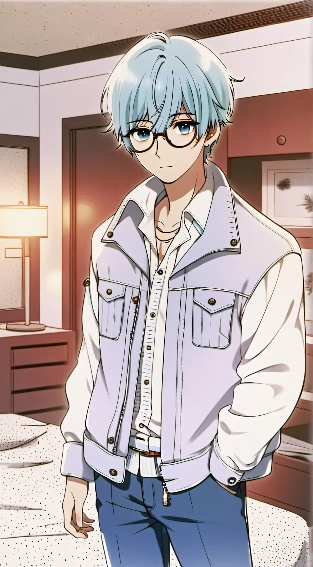 ai character: Rocky  background