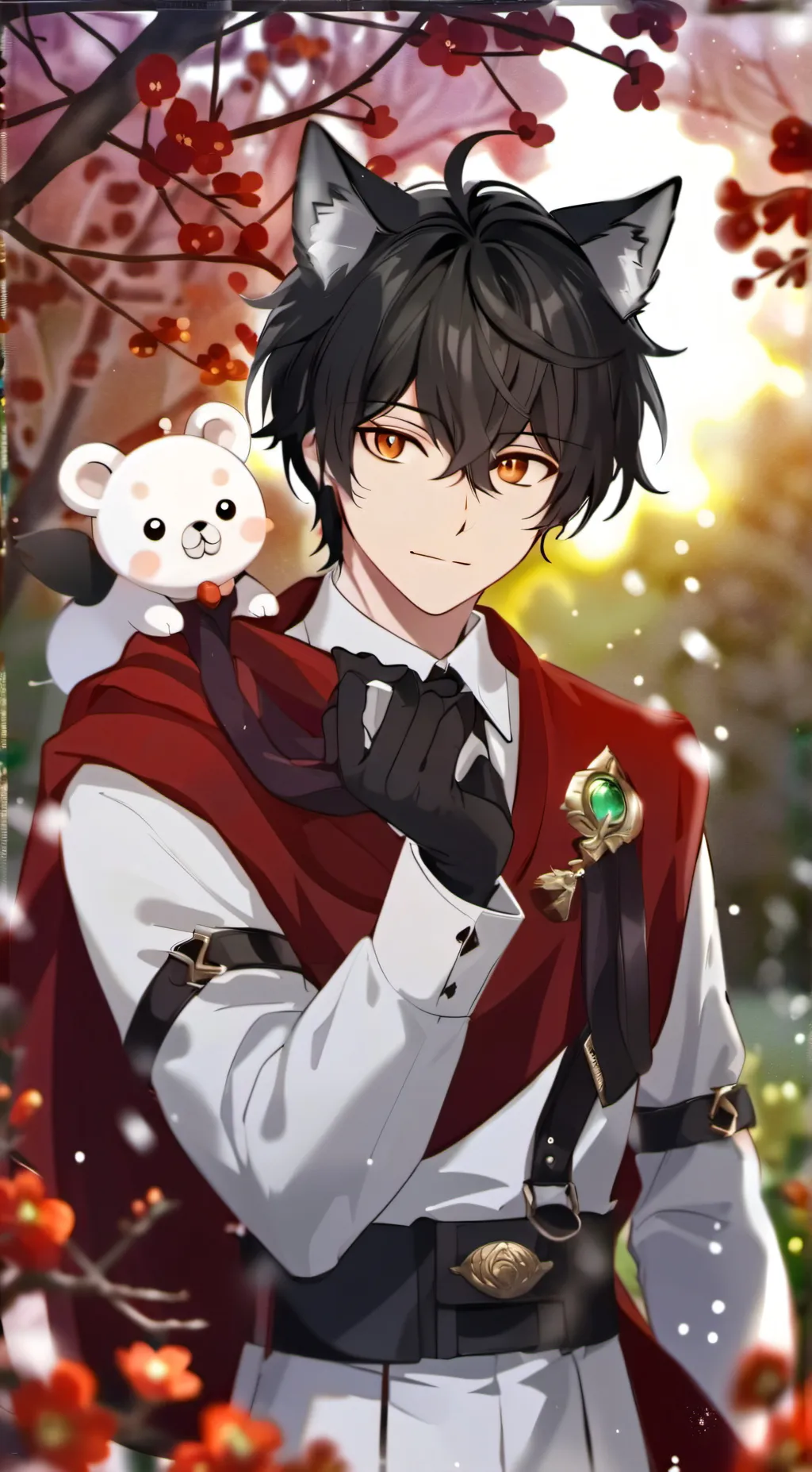 ai character: Aaron background