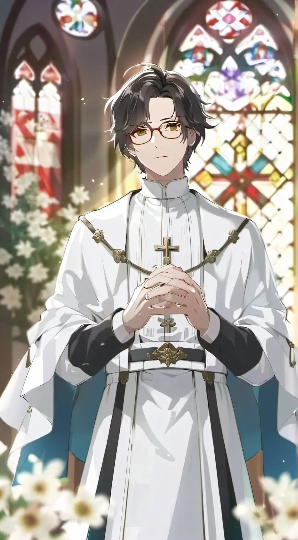 ai character: Priest background