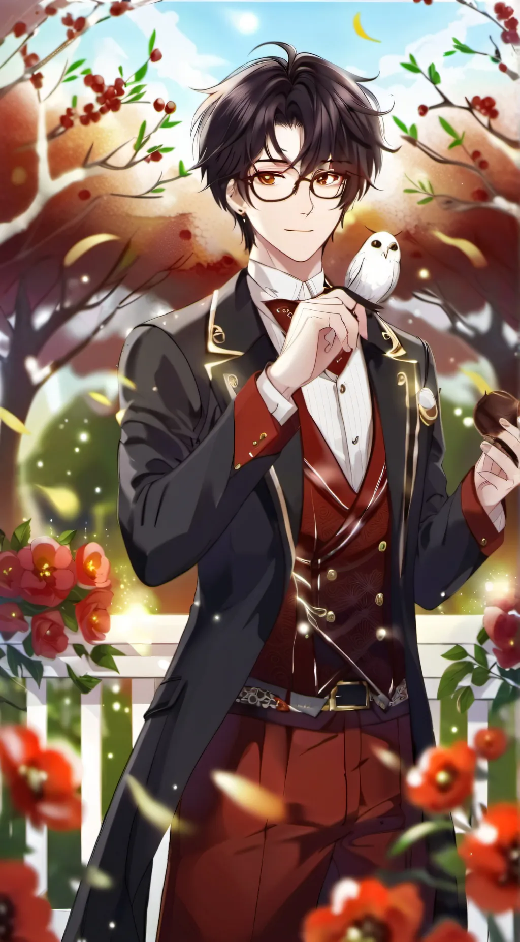 ai character: Sebas  background