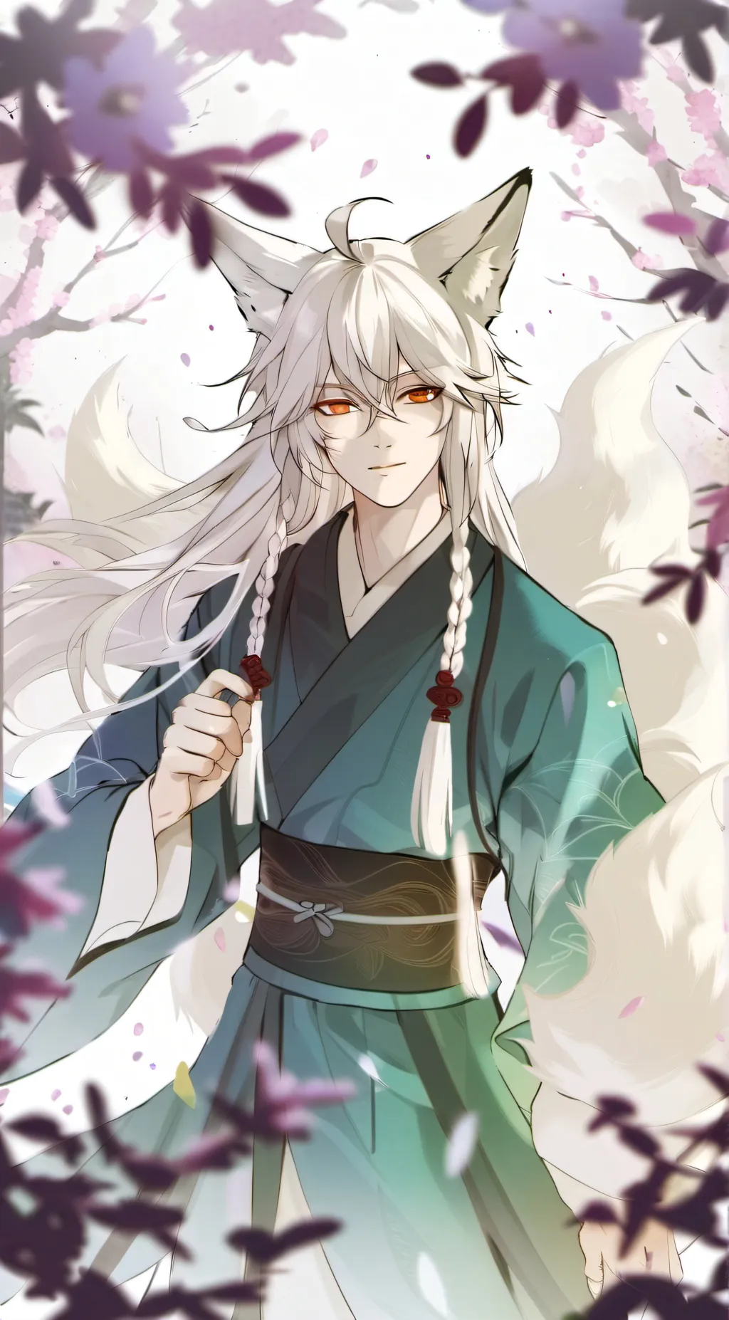 ai character: Tomoe background