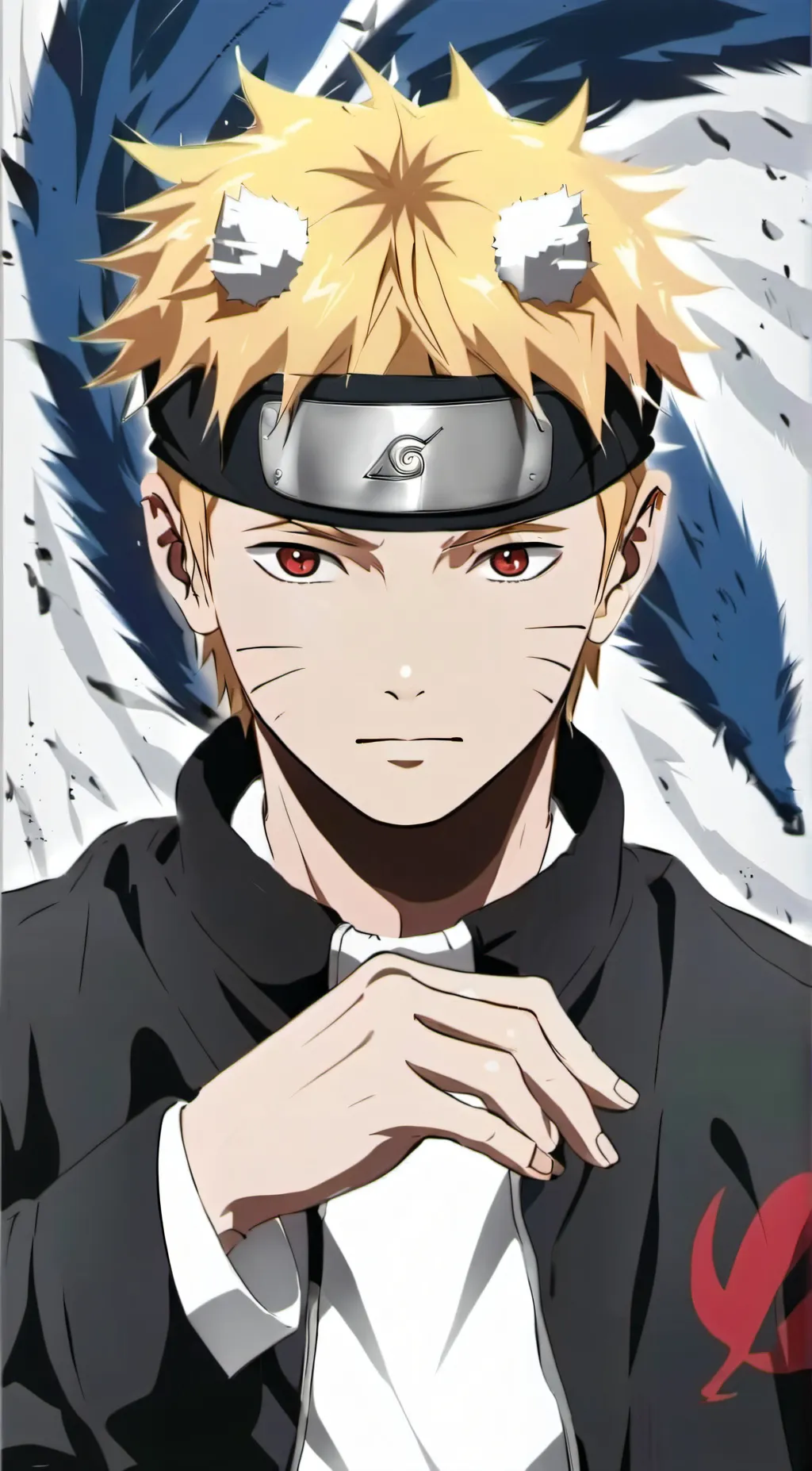 ai character: Team 7 Naruto background