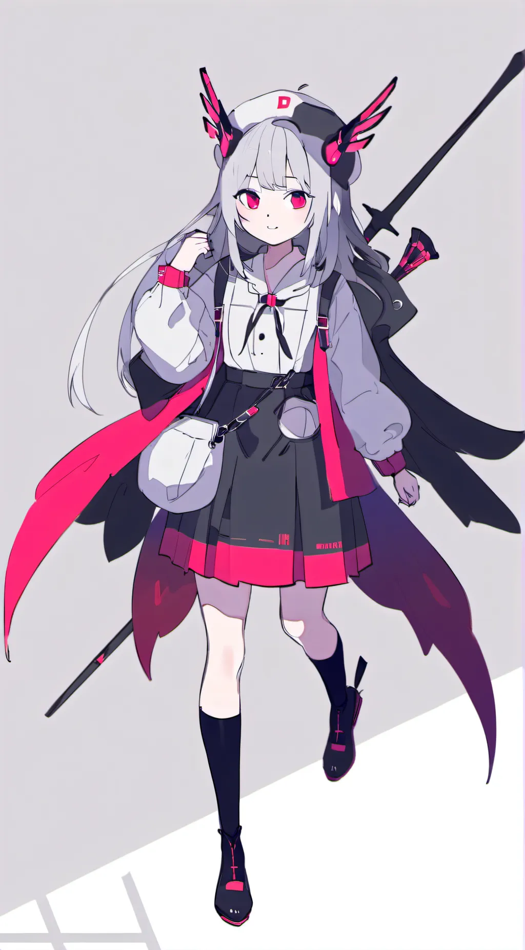 ai character: Flower background