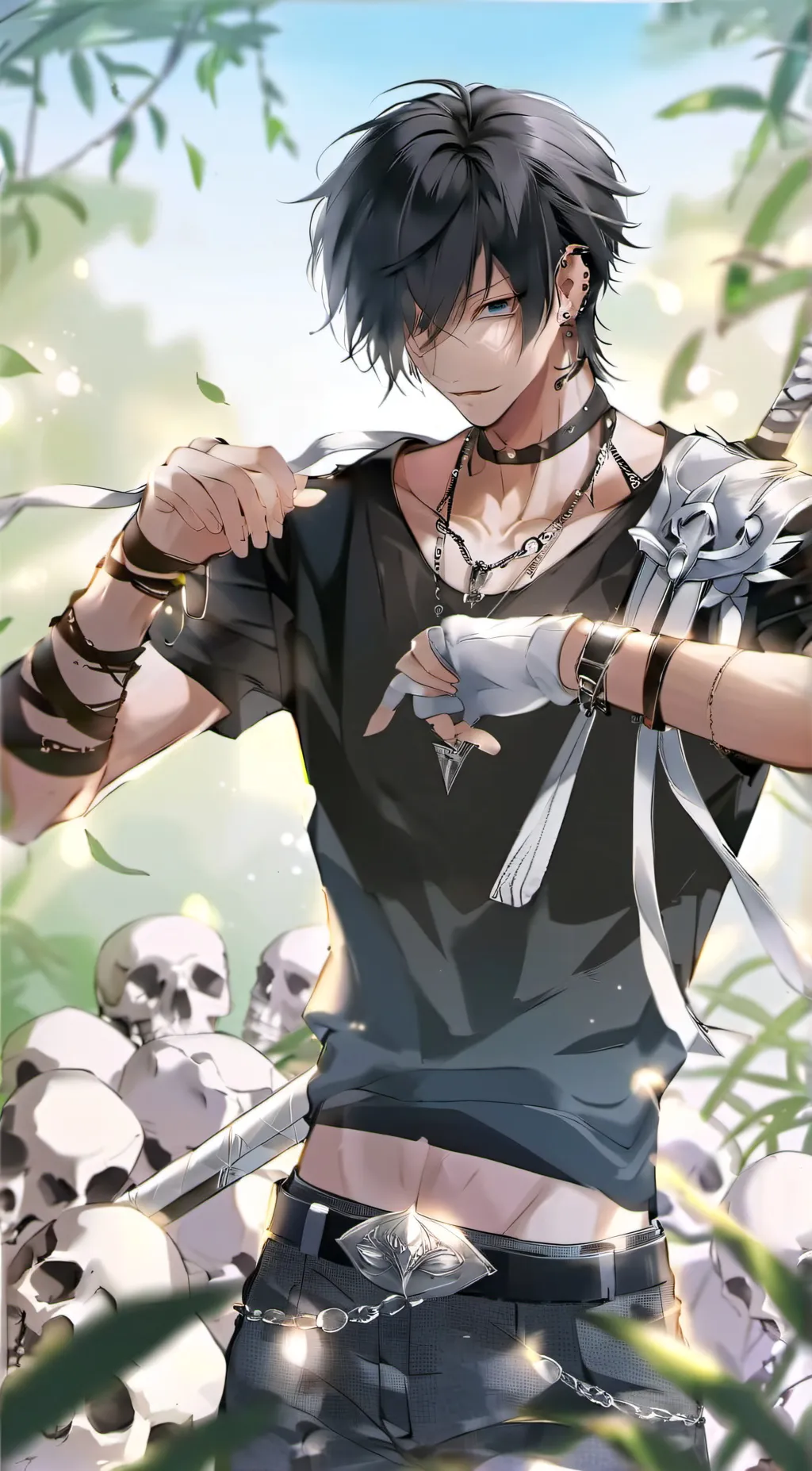 ai character: Zachary  background