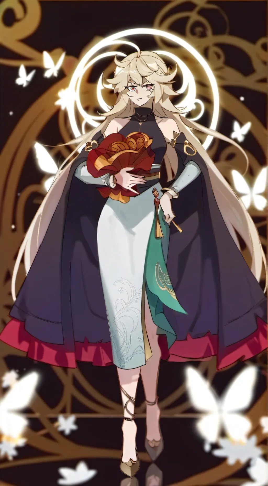 ai character: split background