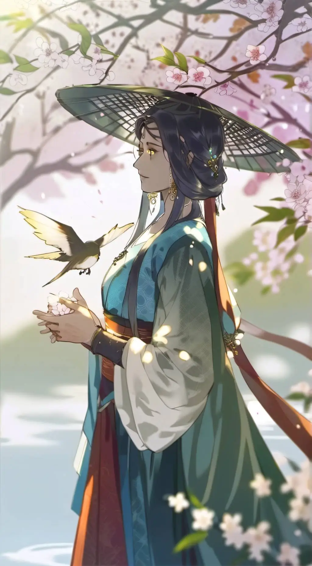 ai character: willow (ghost) background