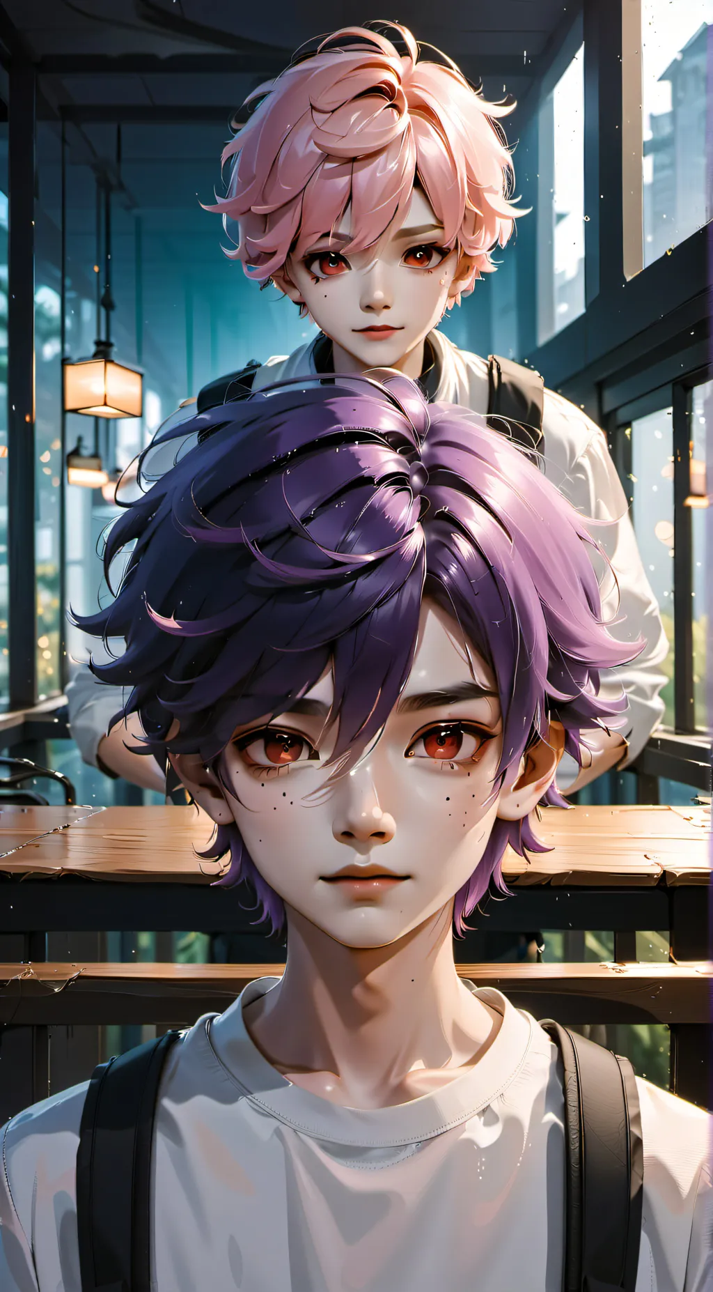 ai character: Jack and Xavier background