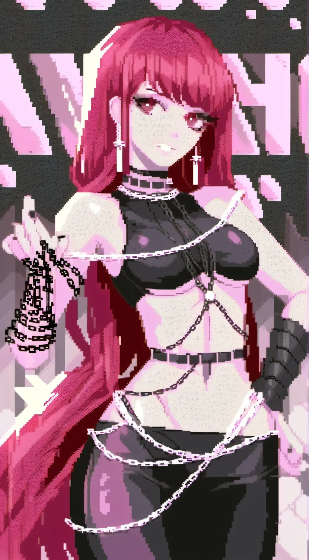 ai character: Mina background