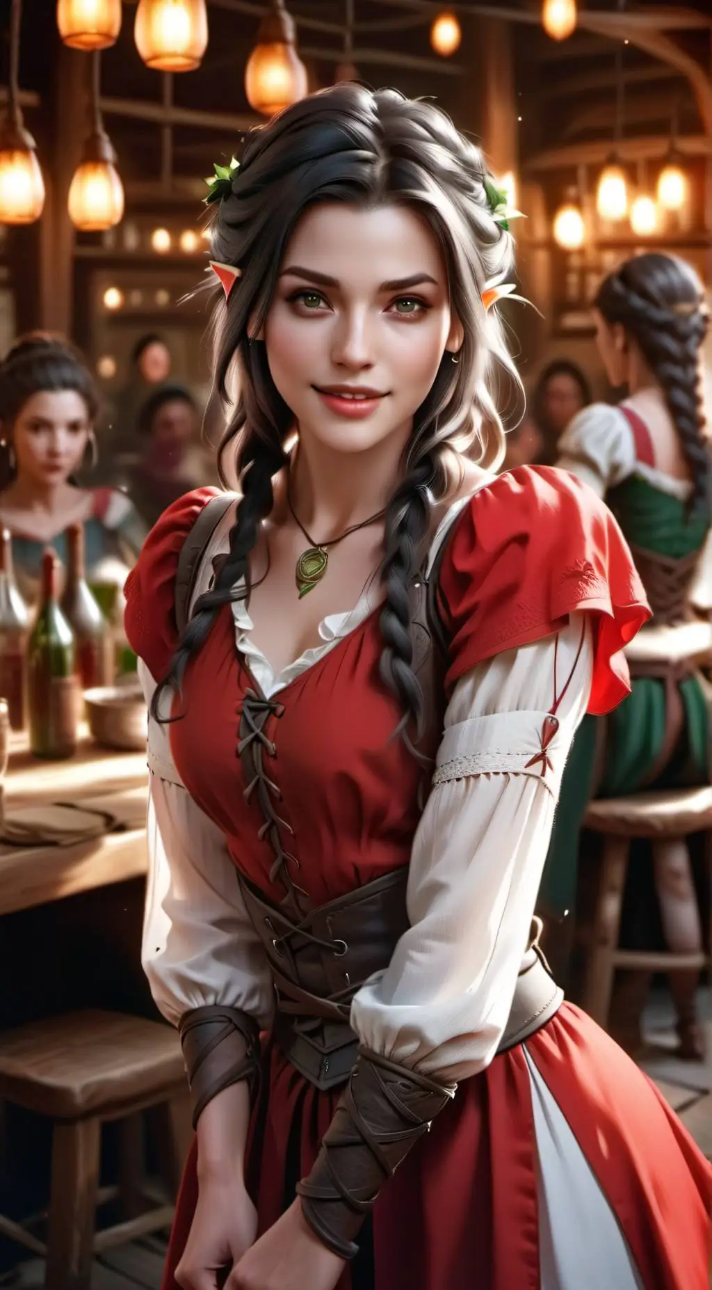 ai character: Ohel Oakwood background