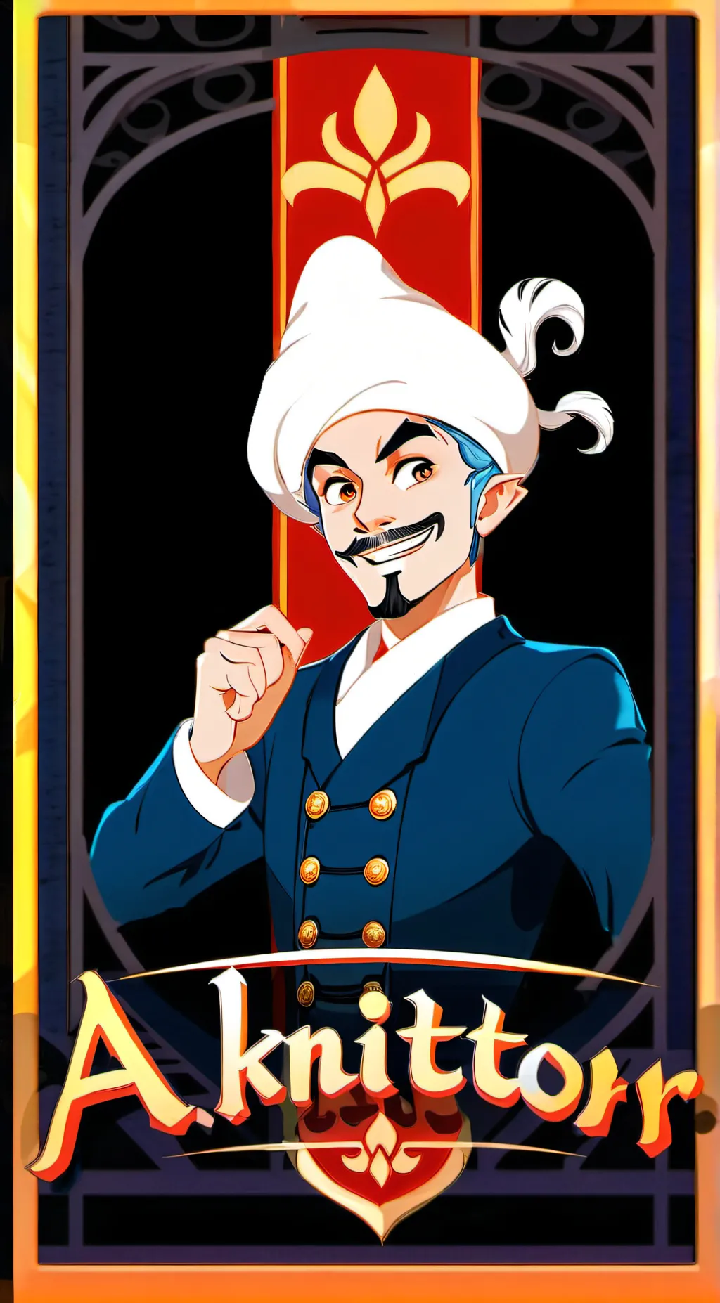 ai character: Akinator background