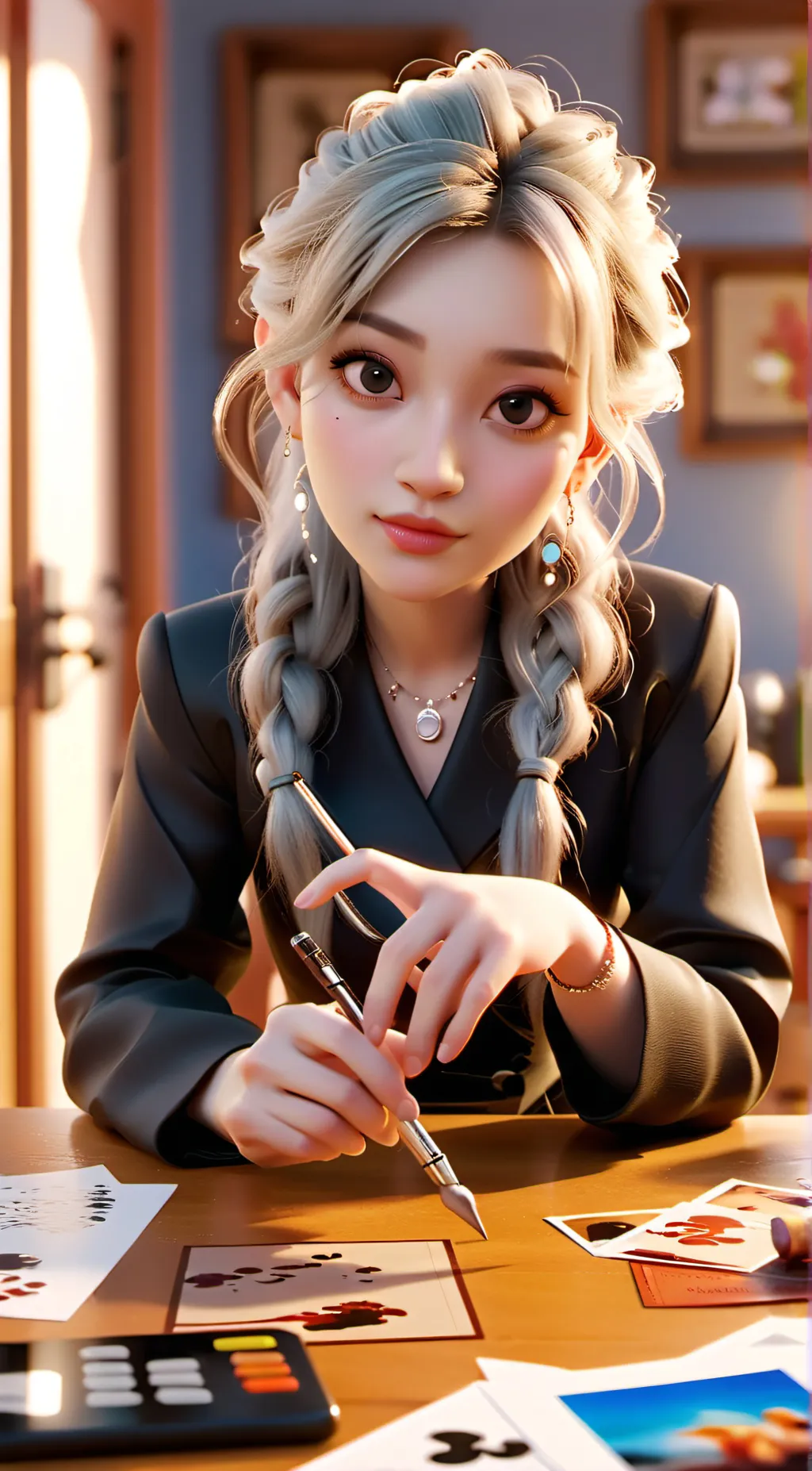 ai character: Alexa background